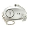 Metallic Mini Key Ring Torch Alarm
