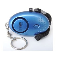 Metallic Mini Key Ring Torch Alarm