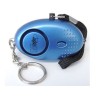 Metallic Mini Key Ring Torch Alarm