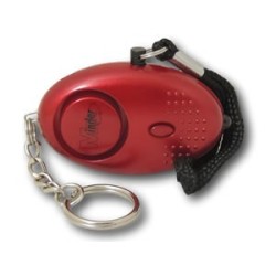 Metallic Mini Key Ring Torch Alarm