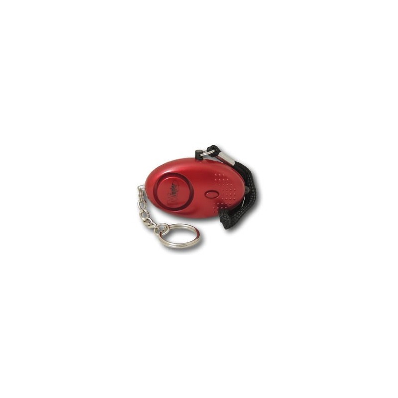 Metallic Mini Key Ring Torch Alarm